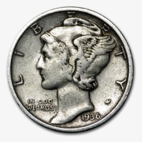 1937 Coin Value Mercury, HD Png Download, Transparent PNG