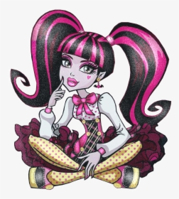 #ftestickers #monsterhigh #stickers #sparkly #draculaura - Monster High Characters, HD Png Download, Transparent PNG
