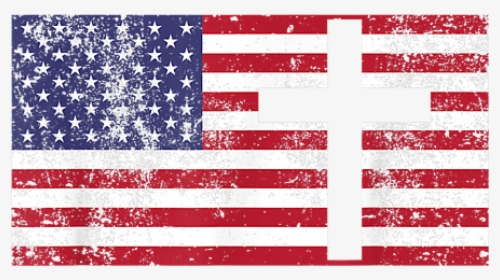 Transparent Distressed American Flag, HD Png Download, Transparent PNG