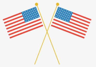 Two American Flags Representing What Makes A Real American%2c - Kennedy Space Center, HD Png Download, Transparent PNG
