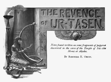 Original Title Art For The Revenge Of Ur-tasen - Monochrome, HD Png Download, Transparent PNG