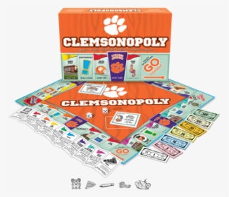 Clemsonopoly Game   Data Image Id - Cat Opoly, HD Png Download, Transparent PNG