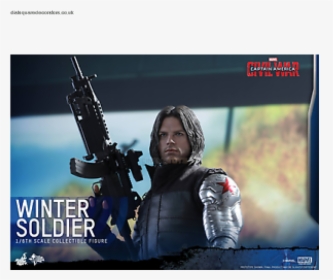 Get The Latest Marvel Captain America Civil Guerra - Marvel Winter Soldier Gun, HD Png Download, Transparent PNG