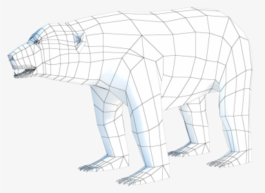 Transparent Polar Bear On Ice Clipart - Dog, HD Png Download, Transparent PNG