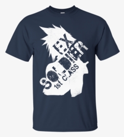 Cloud Strife Exsoldier White Cloud Strife T Shirt & - T-shirt, HD Png Download, Transparent PNG
