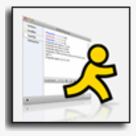 Aim For Mac - Aol Instant Messenger Icon, HD Png Download, Transparent PNG