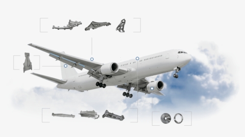 Airplane Psd, HD Png Download, Transparent PNG