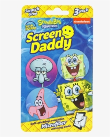 Sponge Bob Screen Daddy 3ct - Free Spongebob Toys, HD Png Download, Transparent PNG