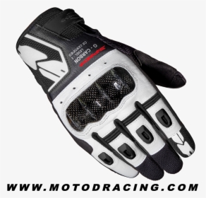 Spidi G-carbon Gloves White - Guanti Moto Pelle Corti, HD Png Download, Transparent PNG