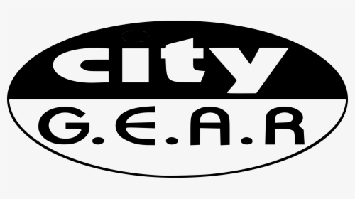City Gear Logo Black And White, HD Png Download, Transparent PNG