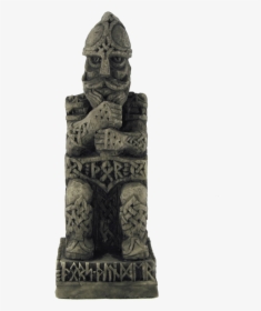 Sitting Norse God Thor Statue - Norse Statues, HD Png Download, Transparent PNG