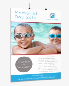 Memorial Day Weekend Sale Poster Template Preview - Flyer, HD Png Download, Transparent PNG