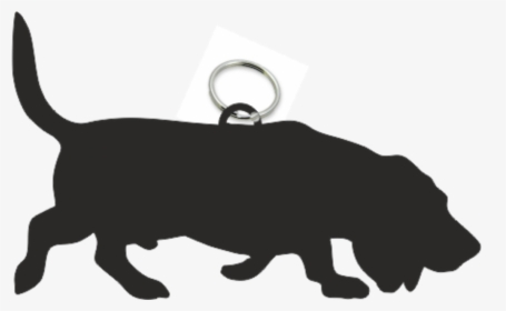 Basset Hound Key Ring Fob - Basset Hound, HD Png Download, Transparent PNG