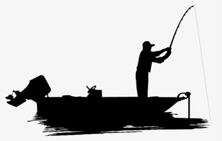 Angler 012 - Silhouette, HD Png Download, Transparent PNG