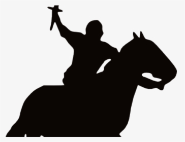 Knight On Horse Silhouette, HD Png Download, Transparent PNG