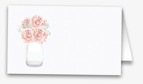 Rustic Mason Jar Wedding Escort Seating Cards - Rose, HD Png Download, Transparent PNG