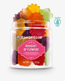 A Cup Of Bouquet Of Flowers Candy - Flower Bouquet, HD Png Download, Transparent PNG