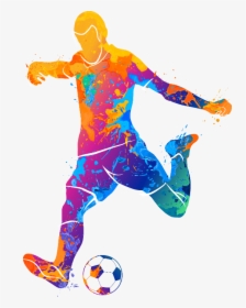Football Player Vector Graphics Clip Art Illustration - Football Player Vector Png, Transparent Png, Transparent PNG