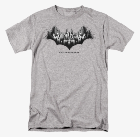80th Anniversary Batman T-shirt - Retro Motorcycle T Shirt, HD Png Download, Transparent PNG