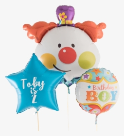 Cute Clown Bunch - Balloon, HD Png Download, Transparent PNG
