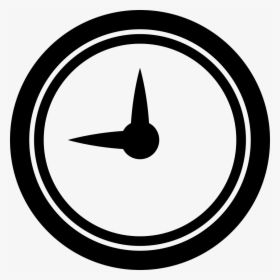 Wall Clock Of Circular Shape - 2 Number In Circle, HD Png Download, Transparent PNG