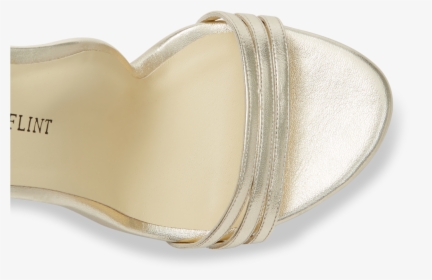 100mm Italian Made Round Toe Perfect Sandal In Gold - Sandal, HD Png Download, Transparent PNG