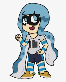 Tera Inkling Female , Png Download - Cartoon, Transparent Png, Transparent PNG
