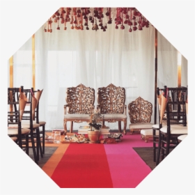 Custom Seamed Hot Pink , Red And Orange Event Carpet - Tent, HD Png Download, Transparent PNG