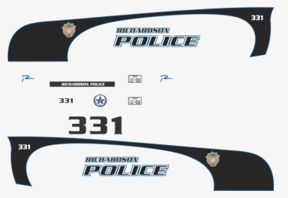 Richardson Police Decal, HD Png Download, Transparent PNG