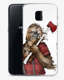 Wookiejackcolor Mockup Case With Phone Default Samsung - Mobile Phone, HD Png Download, Transparent PNG