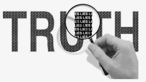 Truth Lies Magnifying Glass, HD Png Download, Transparent PNG