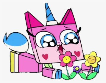 #flower #cat #unicorn #cute #unikitty - Cartoon, HD Png Download, Transparent PNG