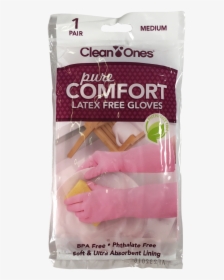 Clean Ones Latex-free Household Gloves - Tongue, HD Png Download, Transparent PNG