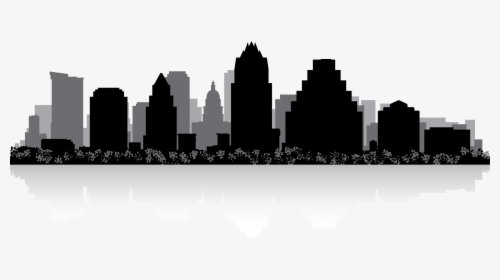 Austin Tx Skyline Silhouette, HD Png Download, Transparent PNG