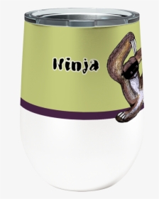 Ninja Sloth 12oz Stemless Insulated Stainless Steel - Sidewinder, HD Png Download, Transparent PNG