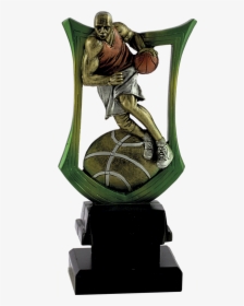 Basketball Shield Trophy - Figurine, HD Png Download, Transparent PNG