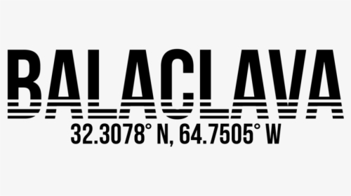 Balaclava Logo - Black-and-white, HD Png Download, Transparent PNG