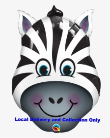 Zebra Face Balloon, HD Png Download, Transparent PNG