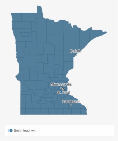 Minnesota Political Party Map, HD Png Download, Transparent PNG