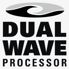 Dual Wave Processor Logo Png Transparent - Wave, Png Download, Transparent PNG