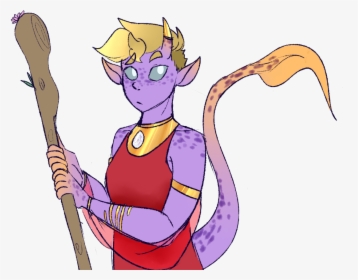 Tiefling Druid Me From A Oneshot I Had Last Night - Cartoon, HD Png Download, Transparent PNG