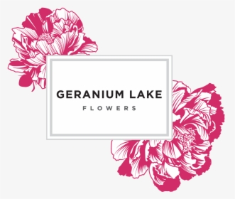 Geranium-lake - Geranium Lake Flowers Logo, HD Png Download, Transparent PNG