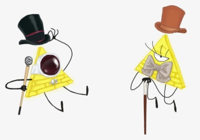 Willy Wonka X Bill Cipher, HD Png Download, Transparent PNG