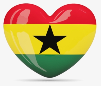 Download Flag Icon Of Ghana At Png Format - Ghana Flag Heart, Transparent Png, Transparent PNG