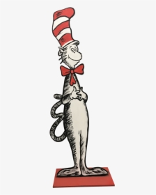 The Cat In The Hat Standee - Cat In The Hat Standee, HD Png Download, Transparent PNG