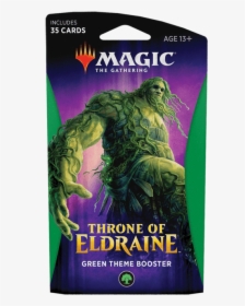 Mtg Booster Pack Themed - Throne Of Eldraine Theme Booster Green, HD Png Download, Transparent PNG