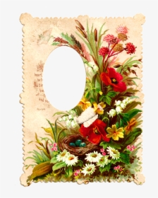 Digital Antique Free Frames Paper Crafting - Bouquet, HD Png Download, Transparent PNG