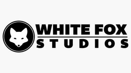 White Fox Studios Logo - Black-and-white, HD Png Download, Transparent PNG