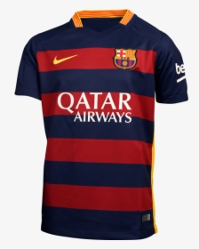 Fc Barcelona 2015/16 Kids Official Home Jersey - Roma Jersey 19 20, HD Png Download, Transparent PNG