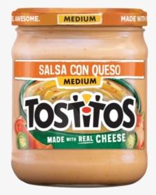 Tostitos Salsa Con Queso 15oz - Queso In Jar, HD Png Download, Transparent PNG